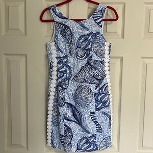 Lilly Pulitzer shift dress in Seashell